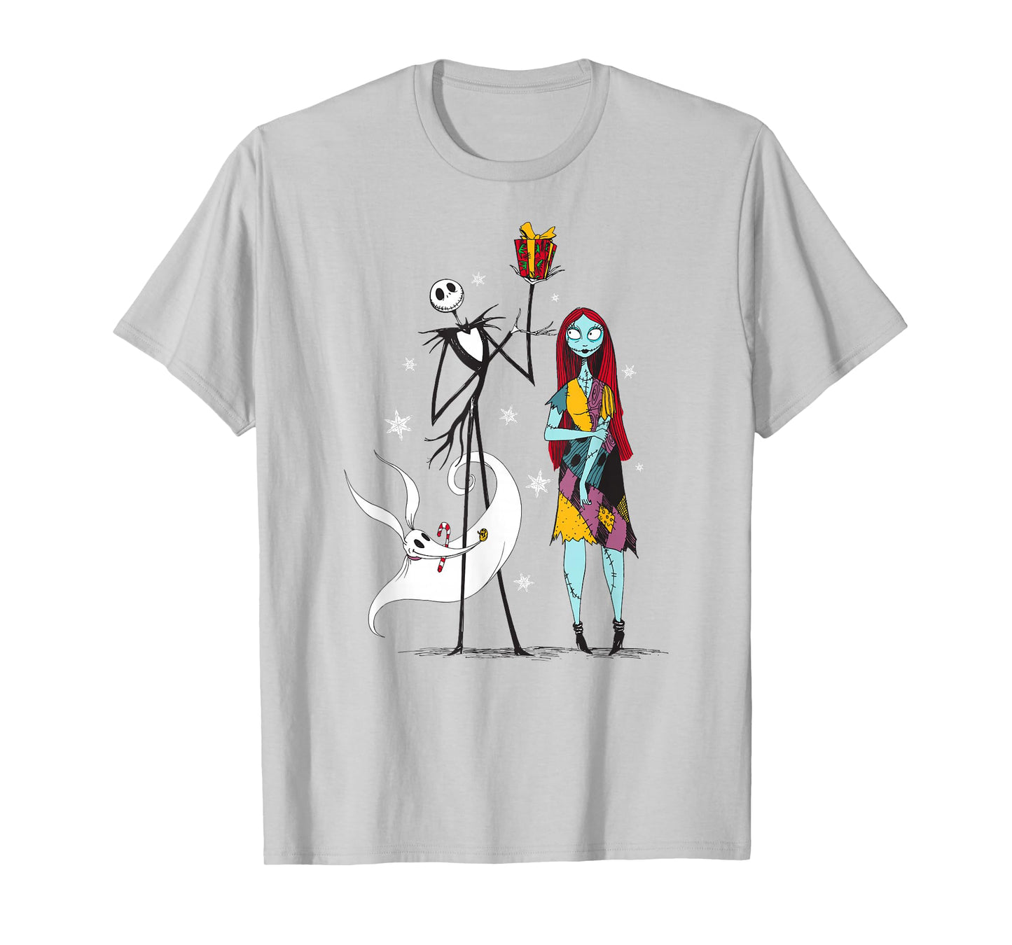The Nightmare Before Christmas - Jack Sally Zero Gift T-Shirt