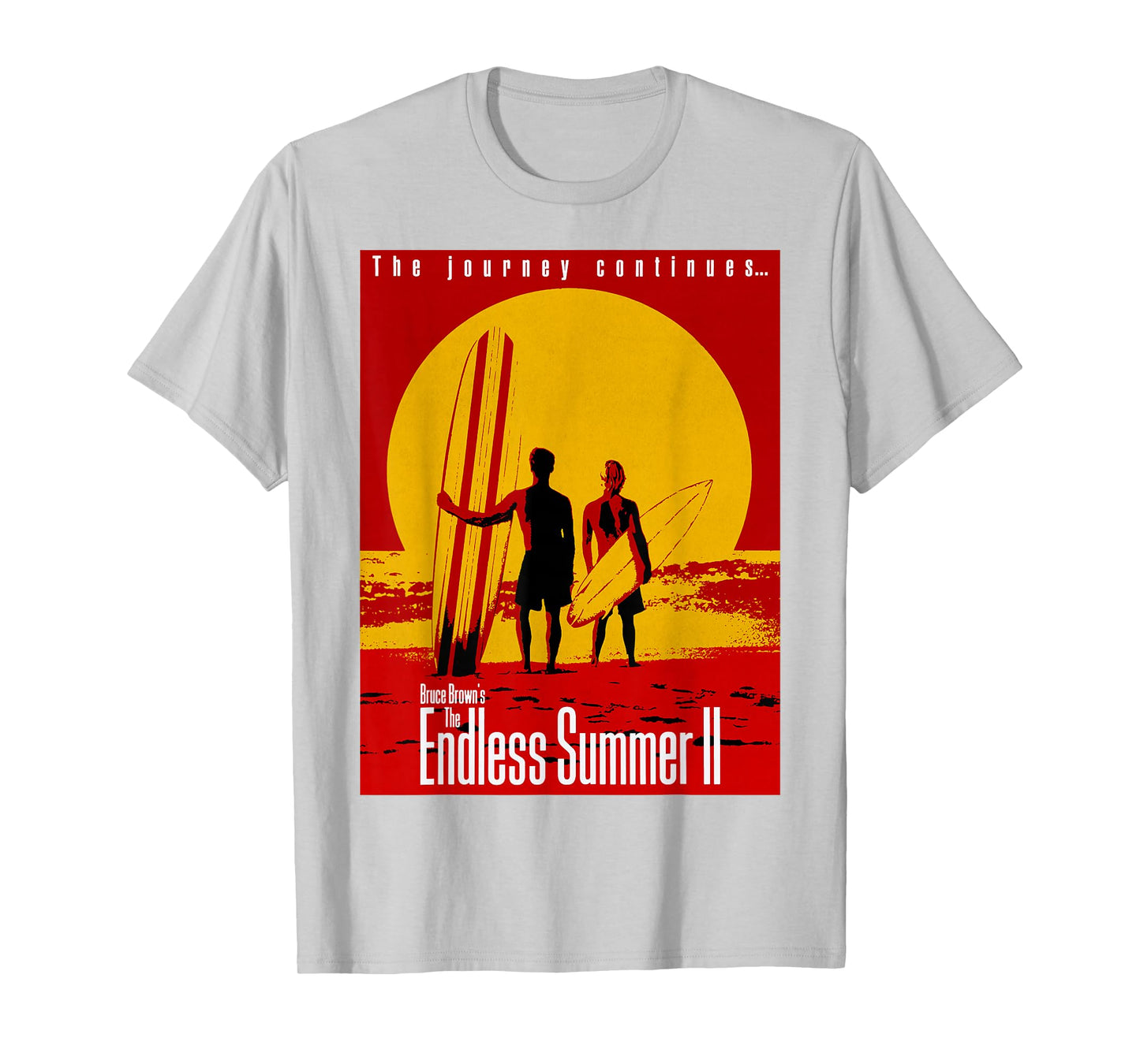 The Endless Summer II 1994 Vintage Surf Movie Poster T-Shirt