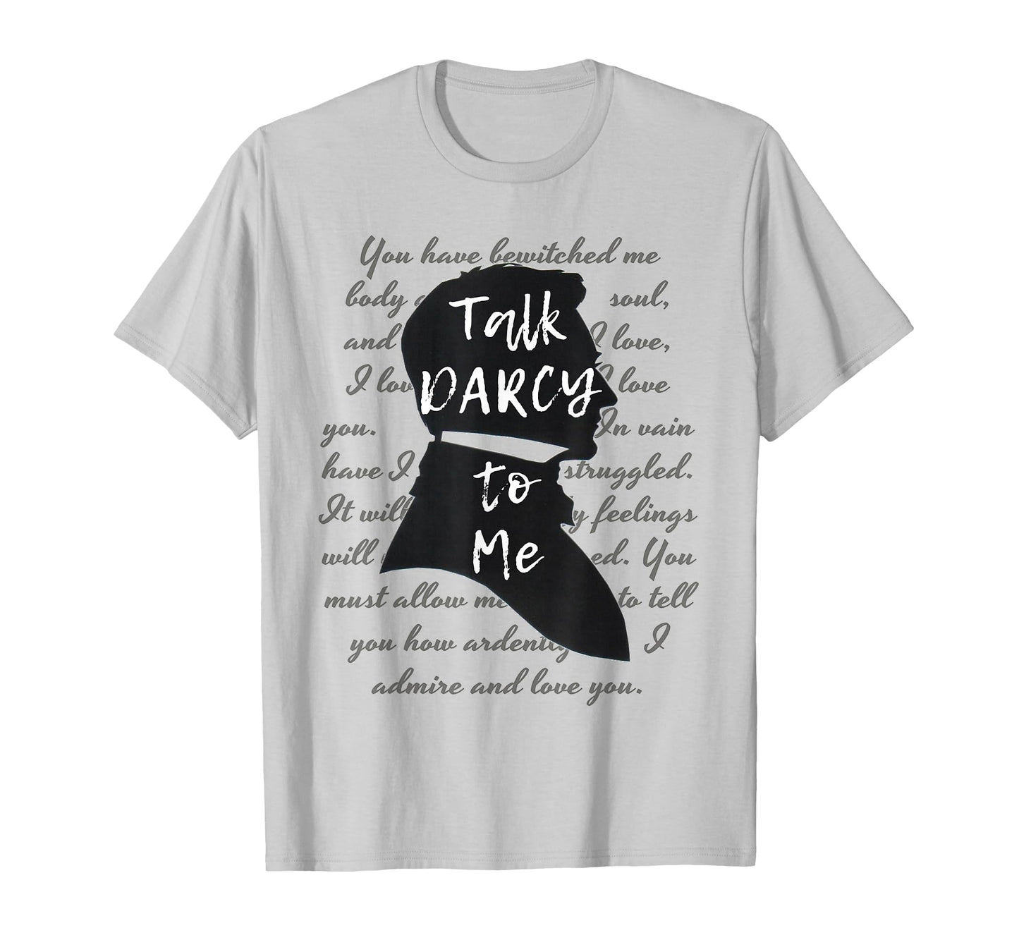 Literary t Shirt Jane Austen Gifts Book Lover Tshirt T-Shirt