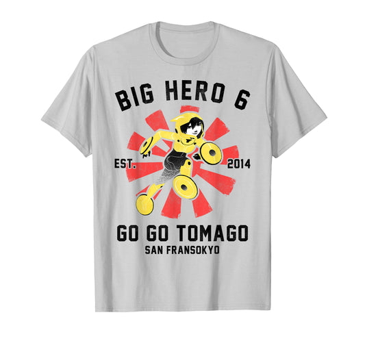 Disney Big Hero 6 Go Go Tomago Poster Graphic T-Shirt T-Shirt