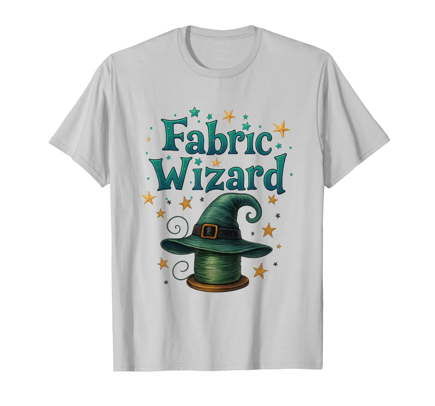 Cool Quilting Quilt Sewing Halloween for Women Fabric Wizard T-Shirt