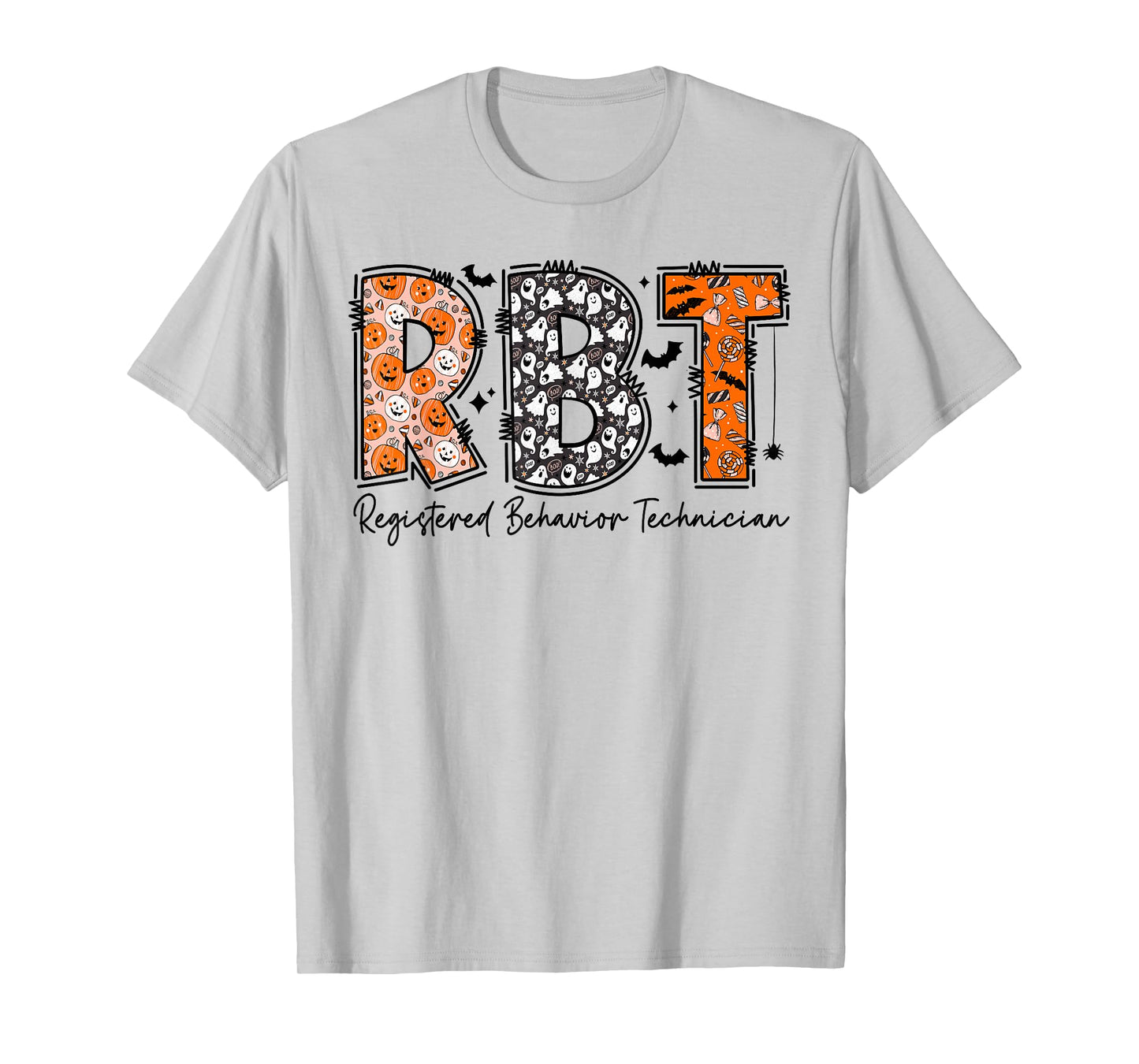 Funny RBT Halloween Registered Behavior Technician Halloween T-Shirt