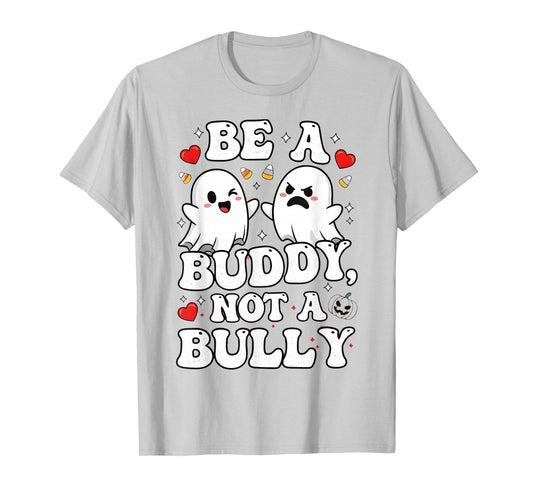 Unity Day Be A Buddy Not A Bully Ghosts Anti Bullying Orange T-Shirt