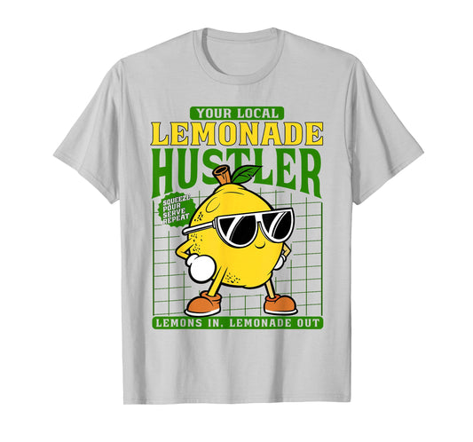 Your Local Lemonade Hustler Funny Lemon Stand Boss Kids T-Shirt