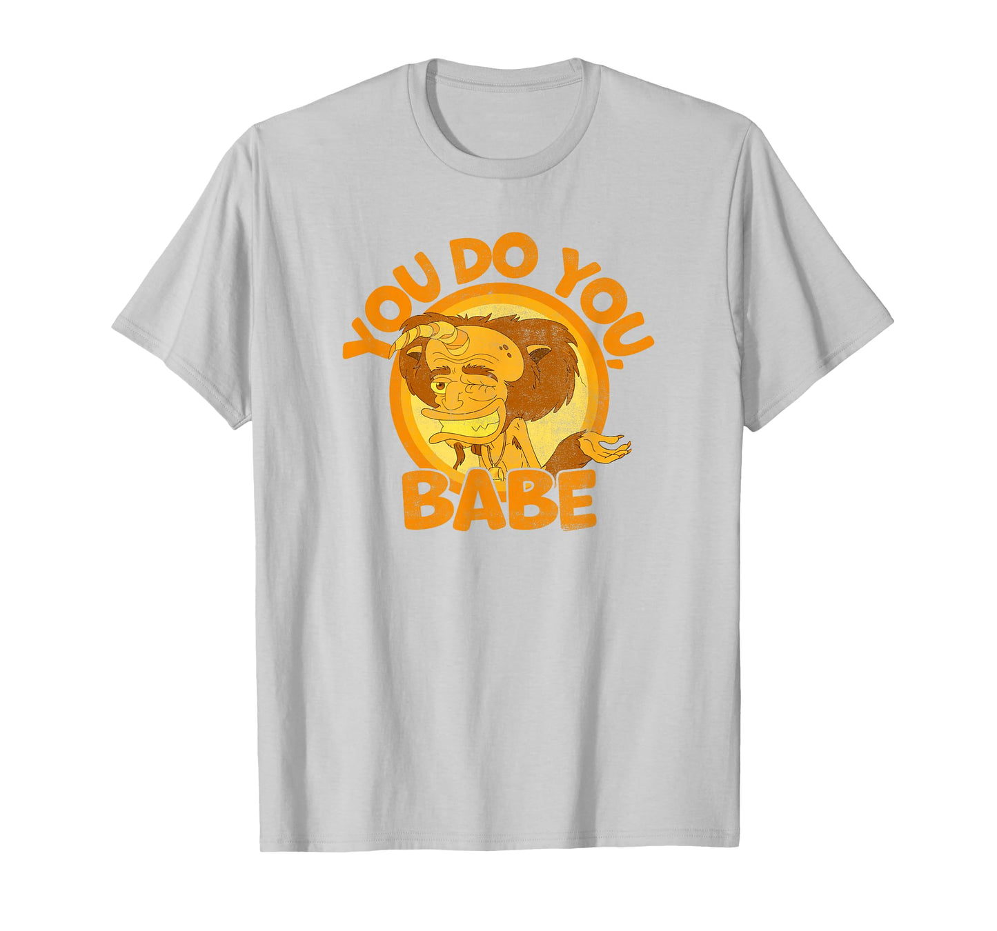 Big Mouth You Do You Babe Hormones Monster Rick Vintage Shot T-Shirt