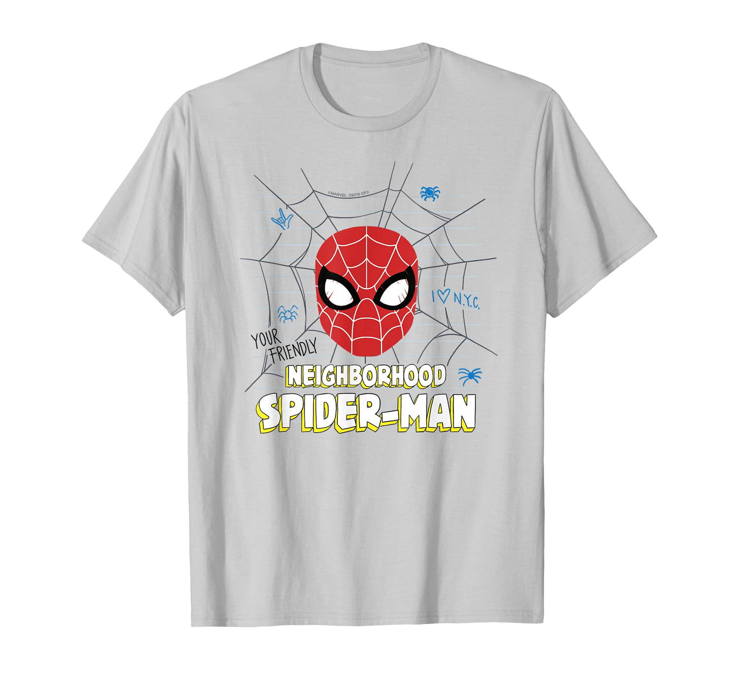 Marvel Spider-Man Far From Home Friendly Neighborhood T-Shirt