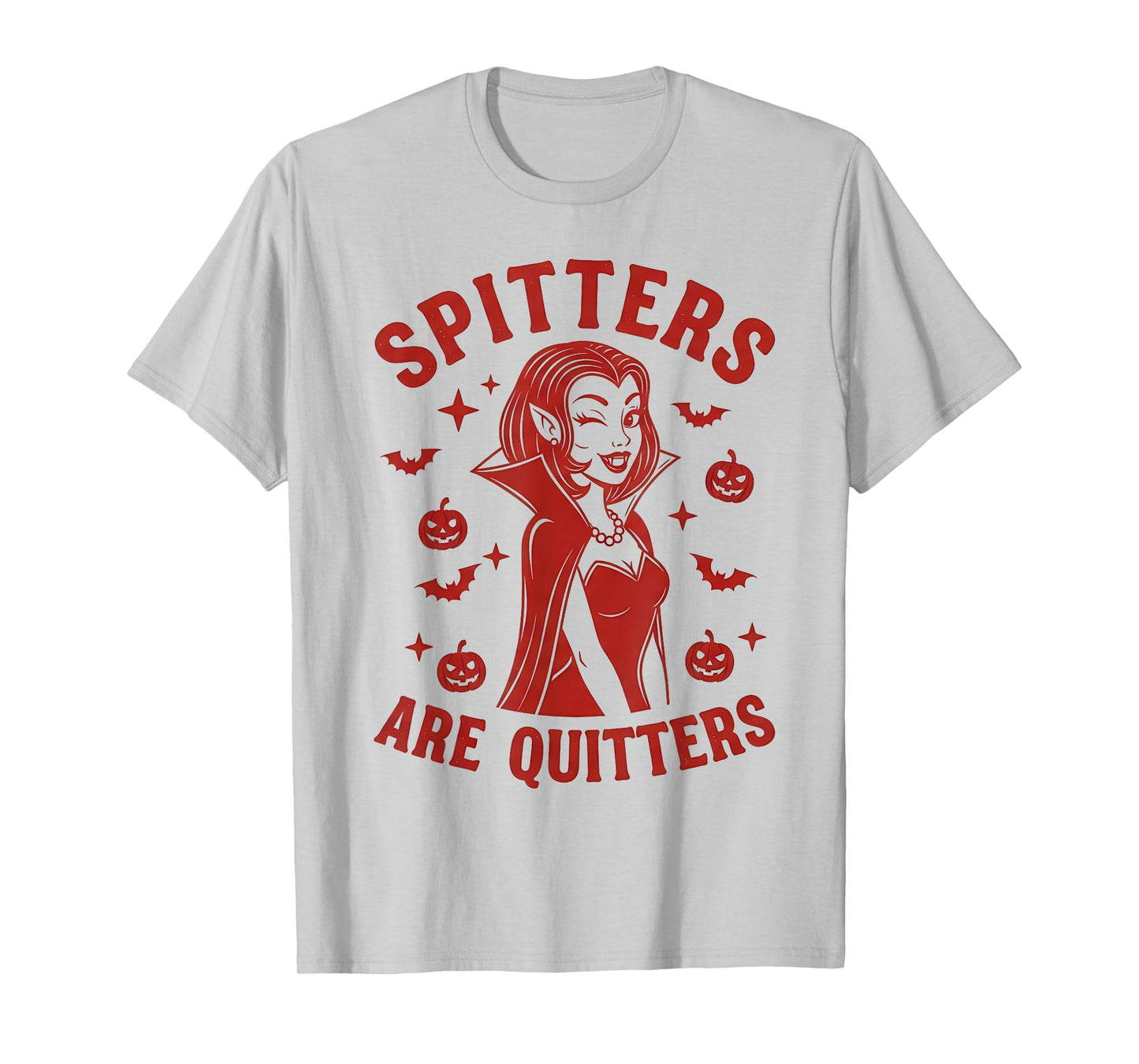 Witty Sexy Female Vampire Halloween Costume For Adult Women T-Shirt