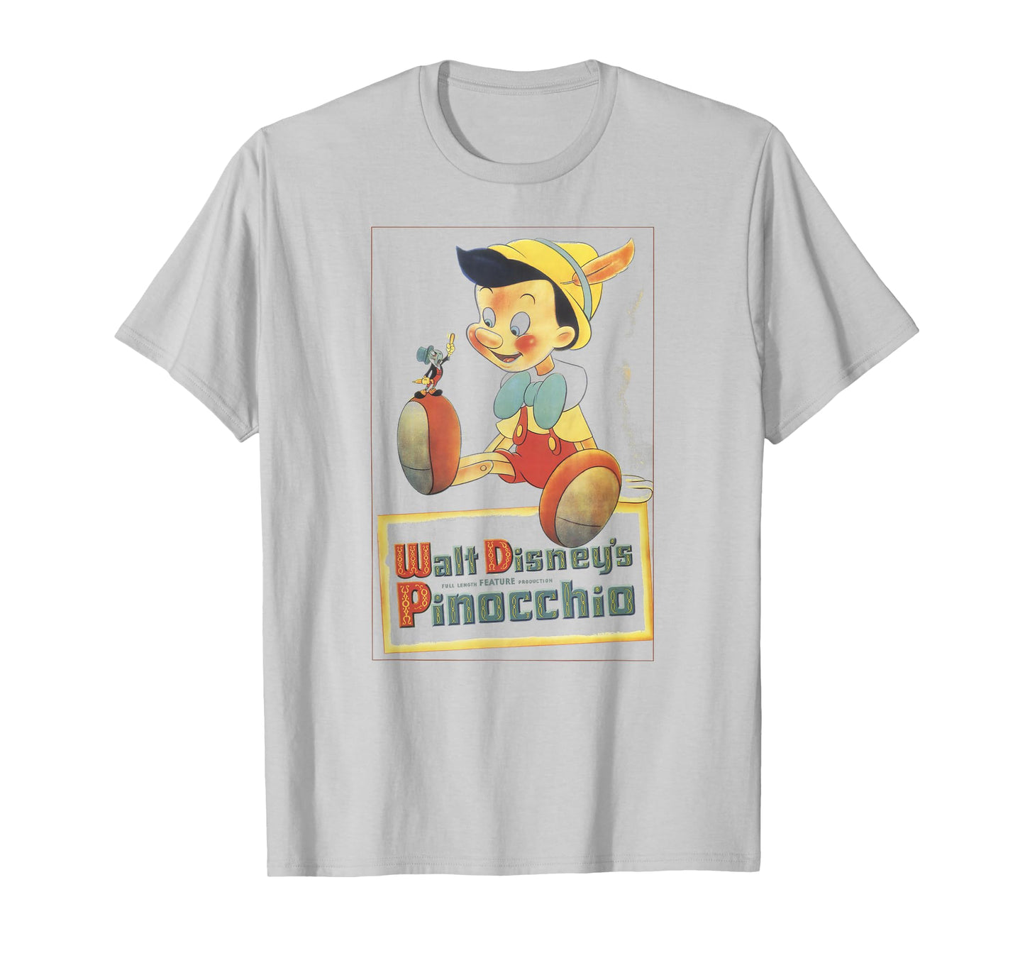 Disney Pinocchio Vintage Portrait T-Shirt
