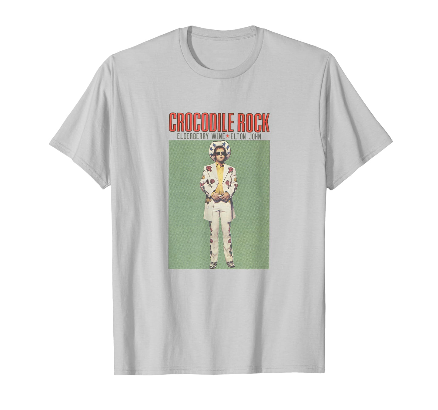 Elton John Official Crocodile Rock T-Shirt