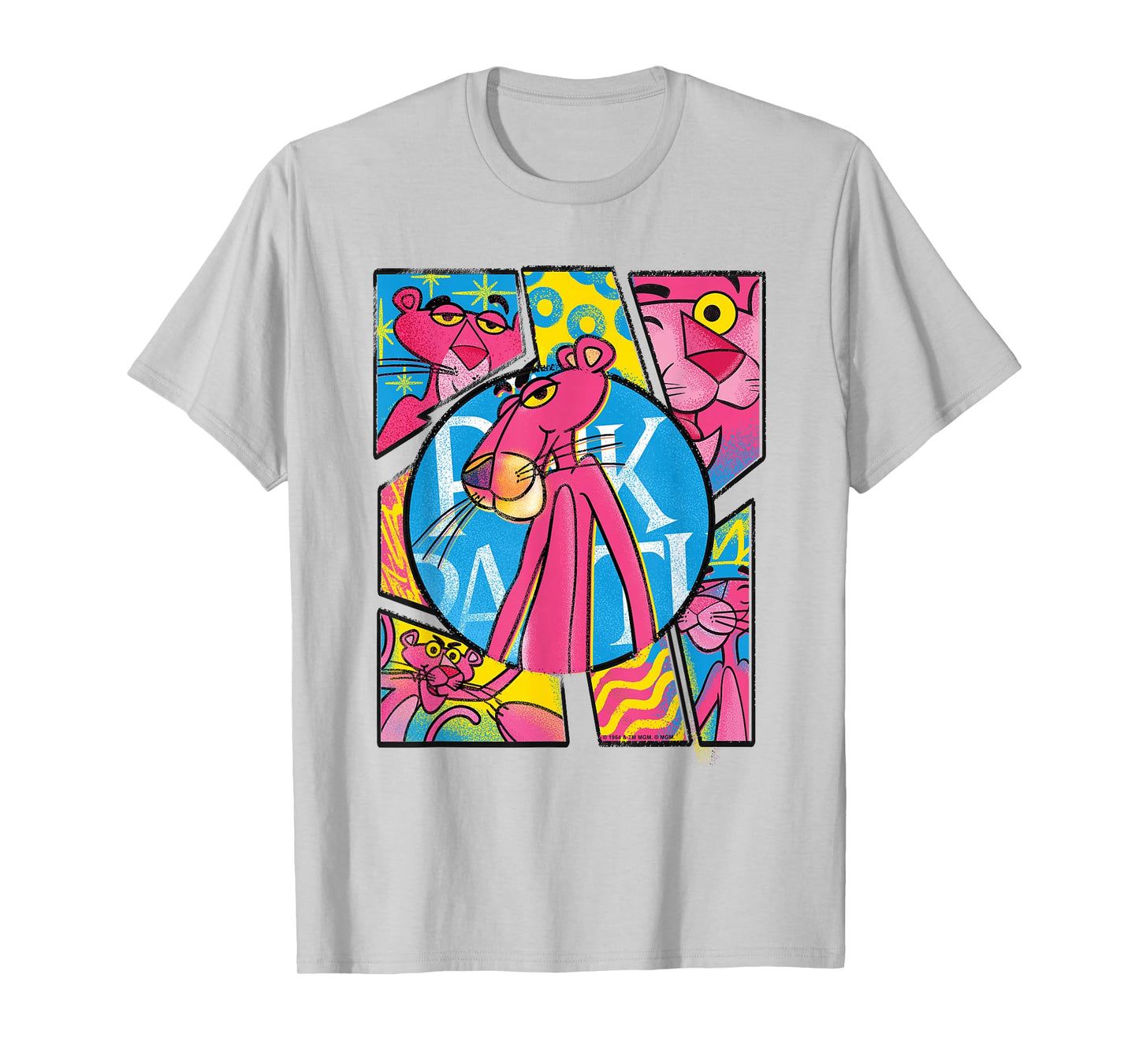 Pink Panther Graffiti Panels T-Shirt