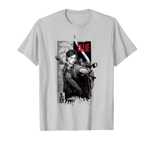 The Last of Us Part II Ellie Ready For Fight Chest Poster T-Shirt
