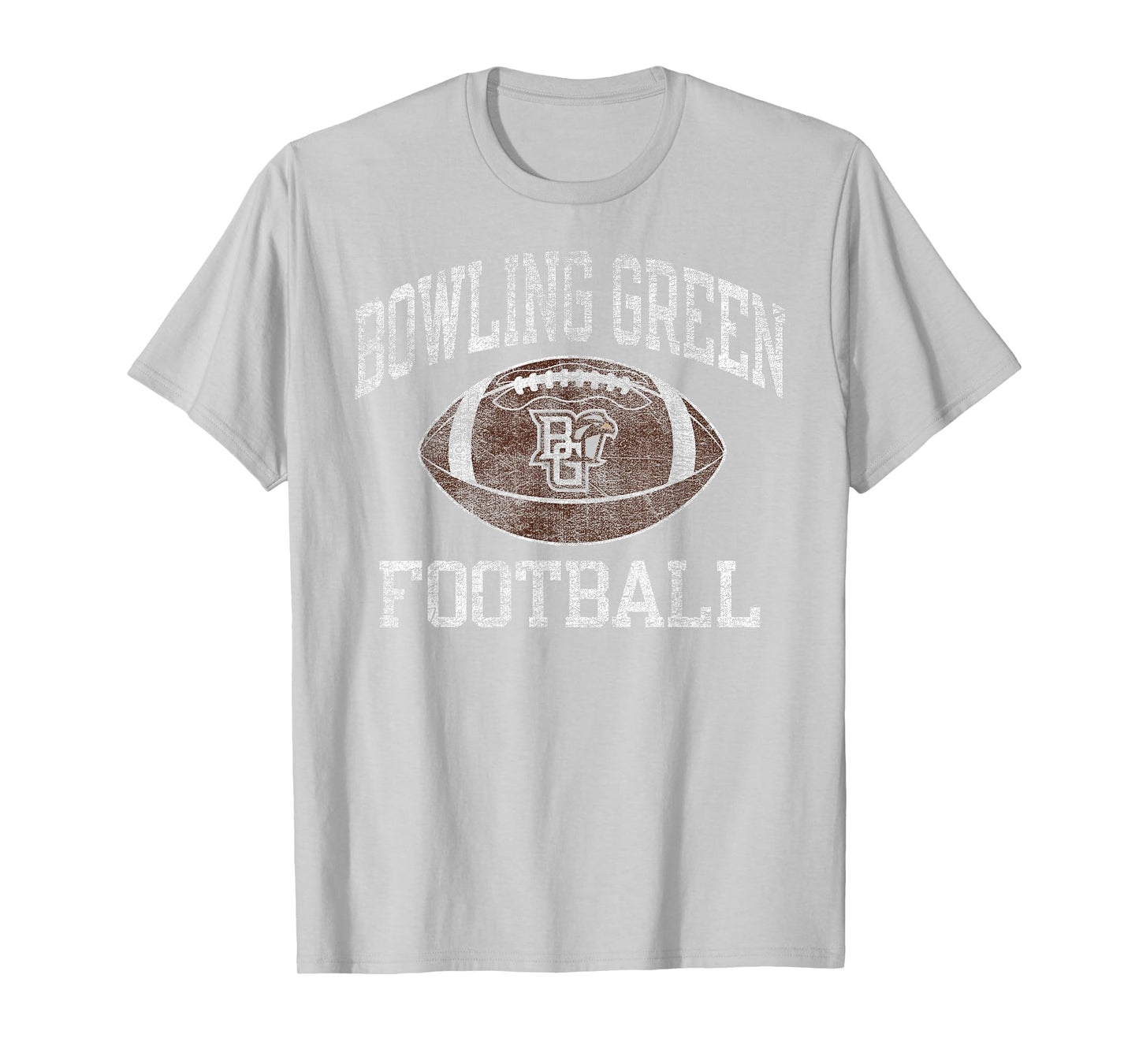 Bowling Green Falcons Football Intensity Vintage Orange T-Shirt