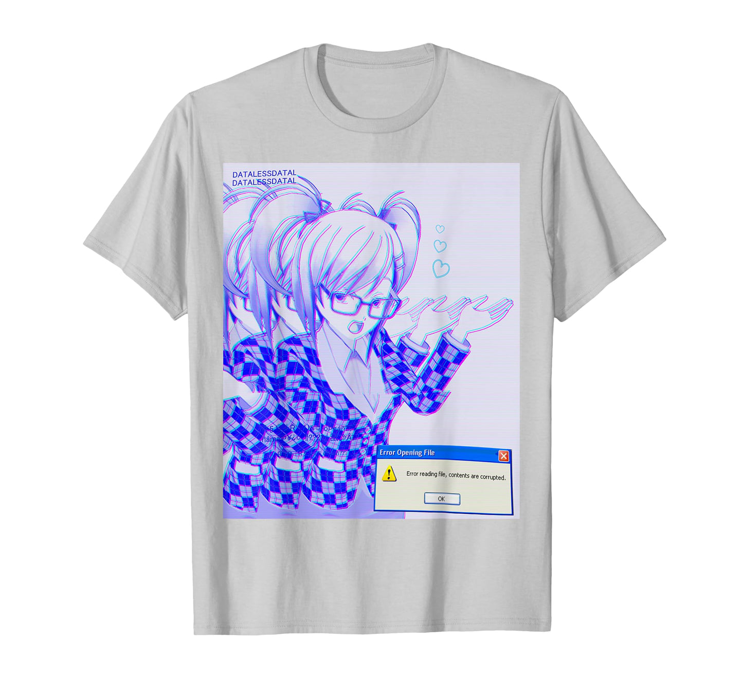 Webcore Anime Office Girl T-Shirt