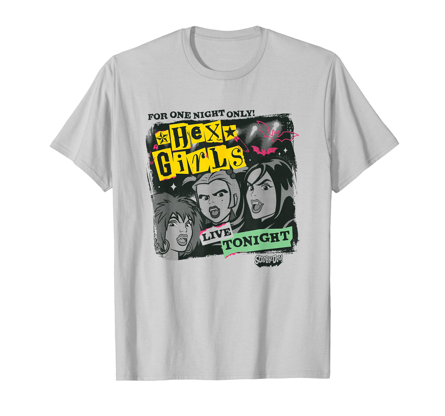 Scooby-Doo Hex Girls For One Night Only! Live Tonight Logo T-Shirt