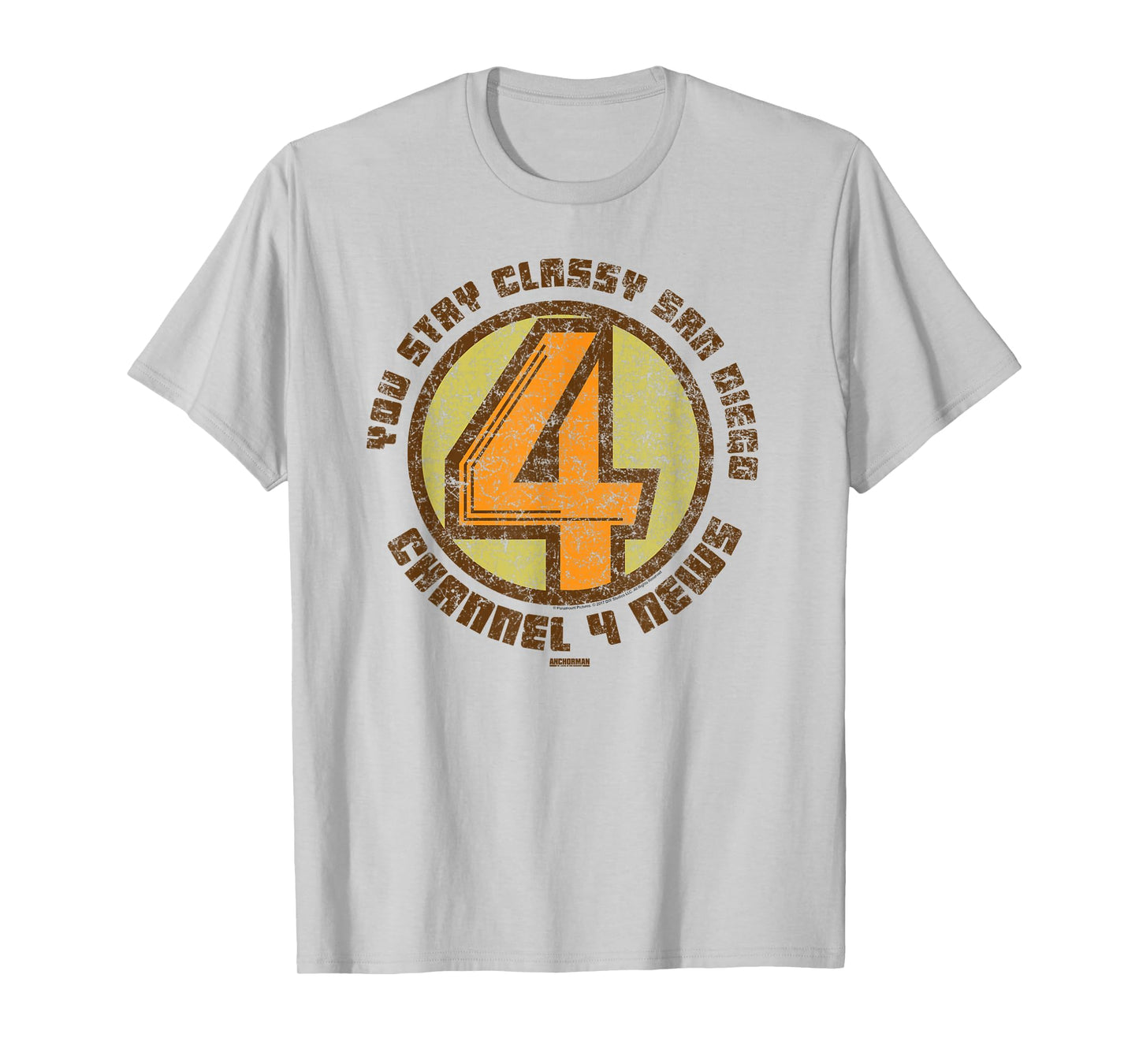 Anchorman Channel 4 News T-Shirt