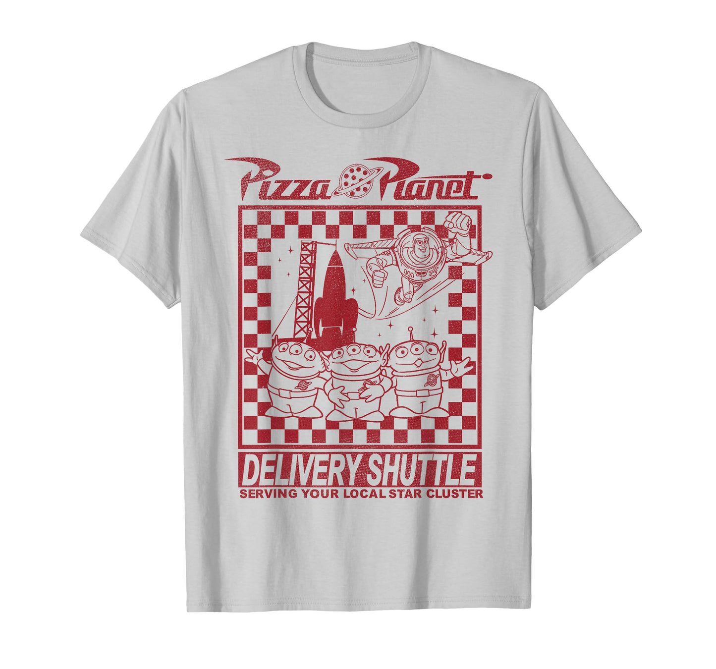 Disney Pixar Toy Story Pizza Planet Delivery Shuttle T-Shirt