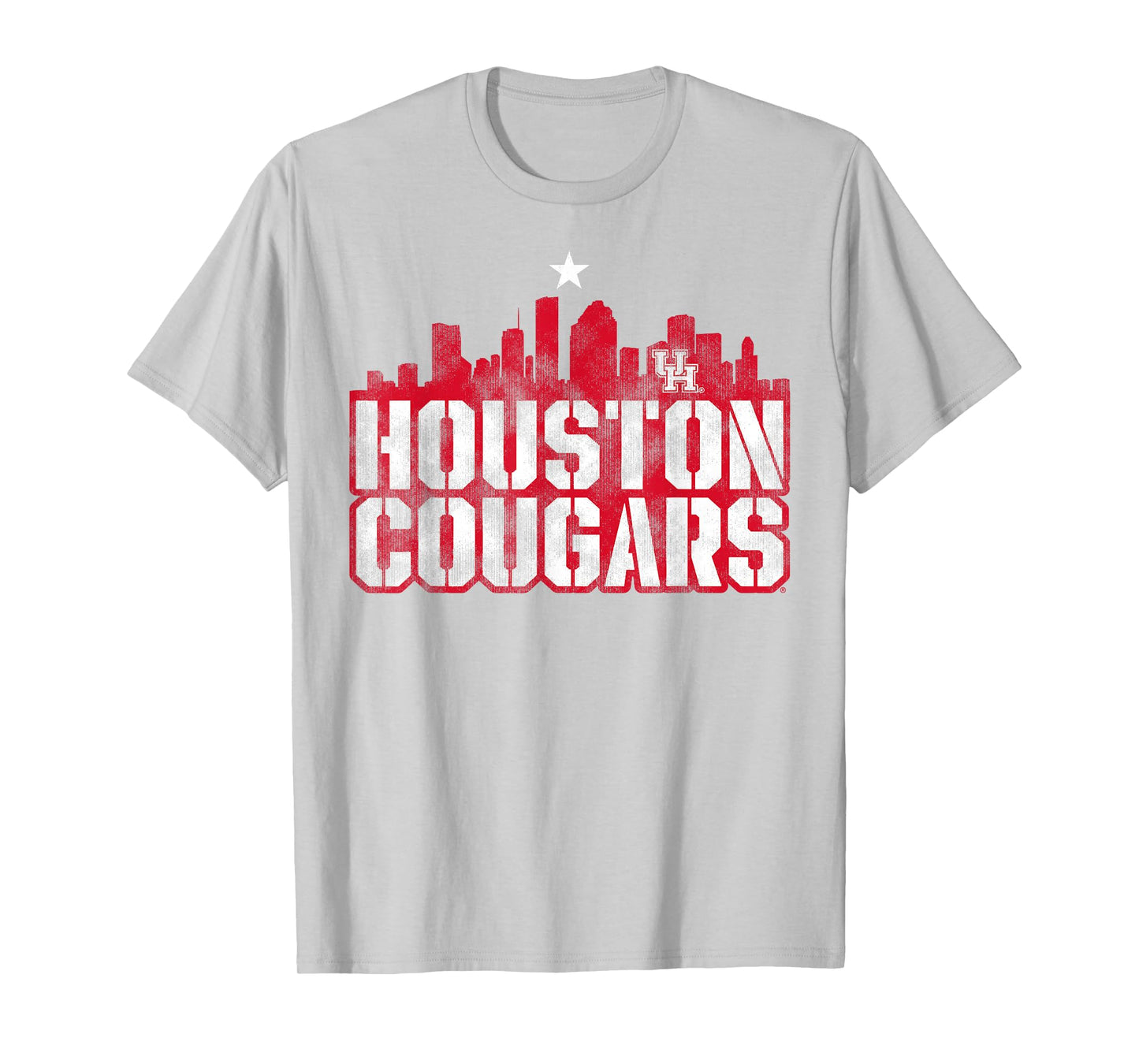 University of Houston | Houston Blue Collection Stencil Sky T-Shirt
