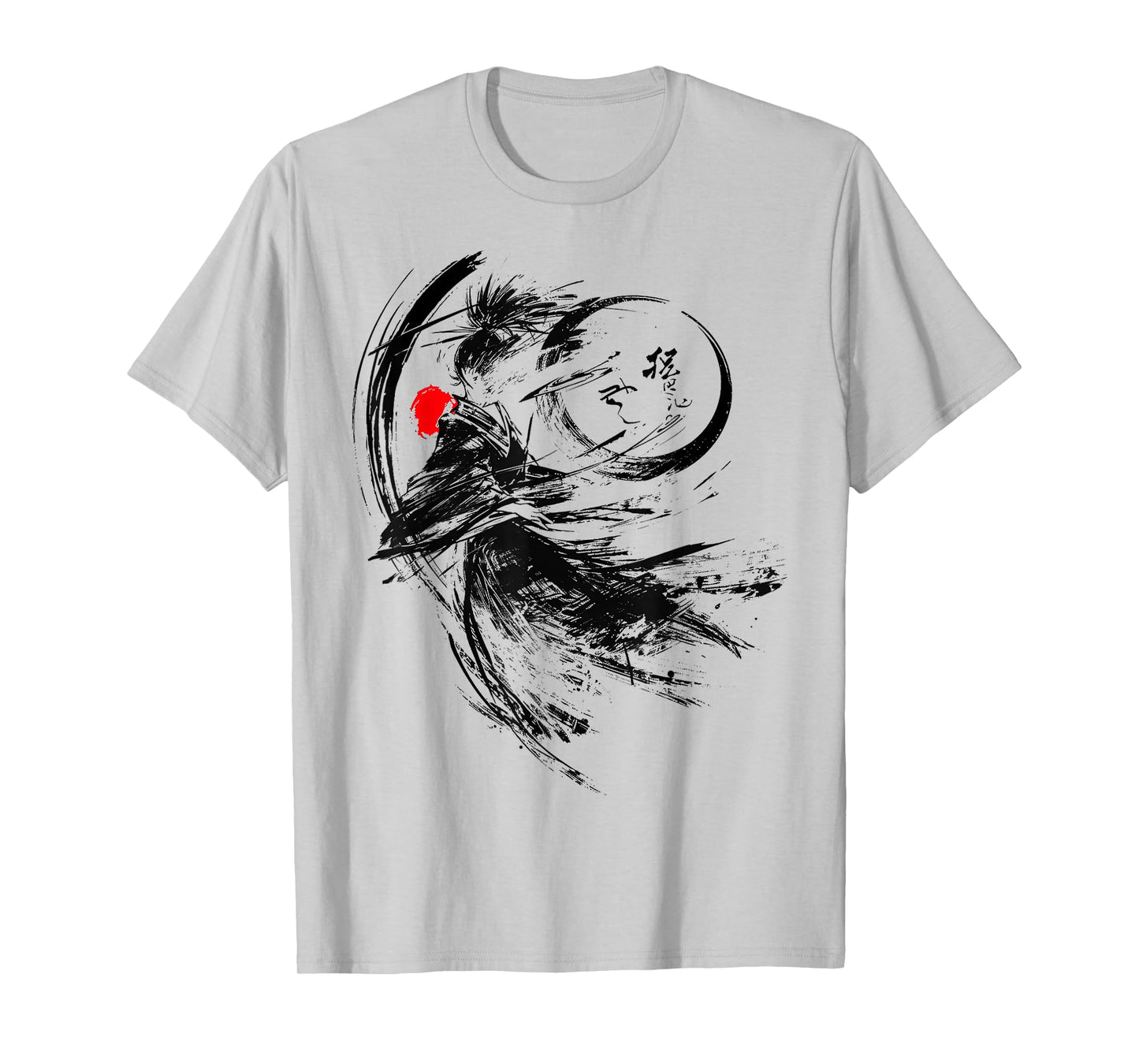 Anime Abstract Art Human Men Drawing Graphic Anime T-Shirt