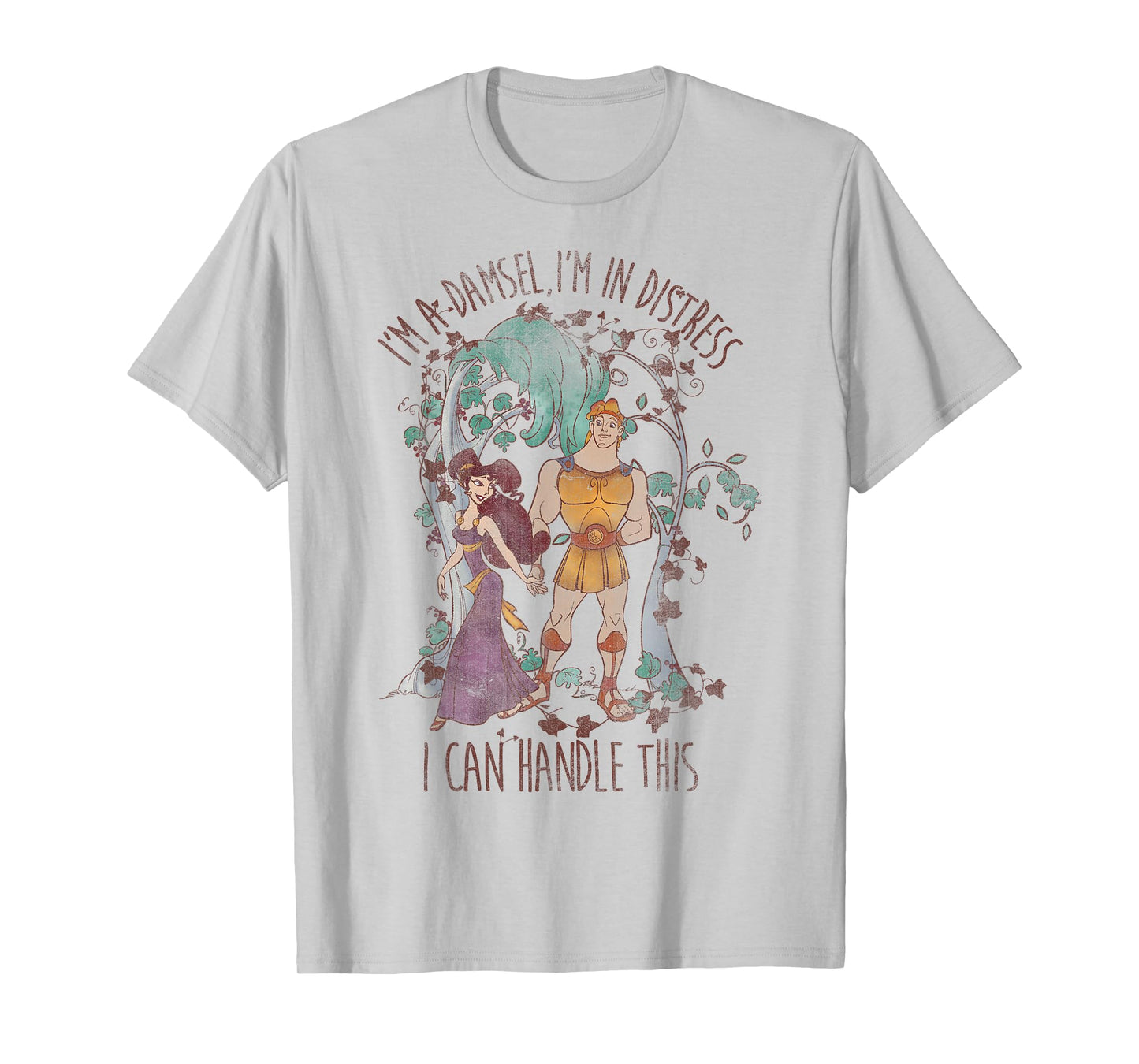 Disney Hercules Meg I'm in Distress I Can Handle This T-Shirt