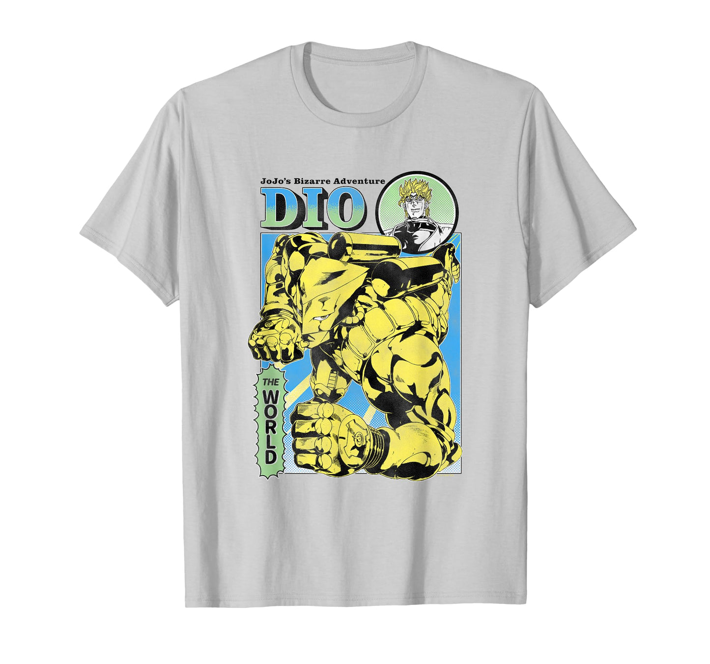 JoJo's Bizarre Adventure Part 3 DIO & The World Illustration T-Shirt