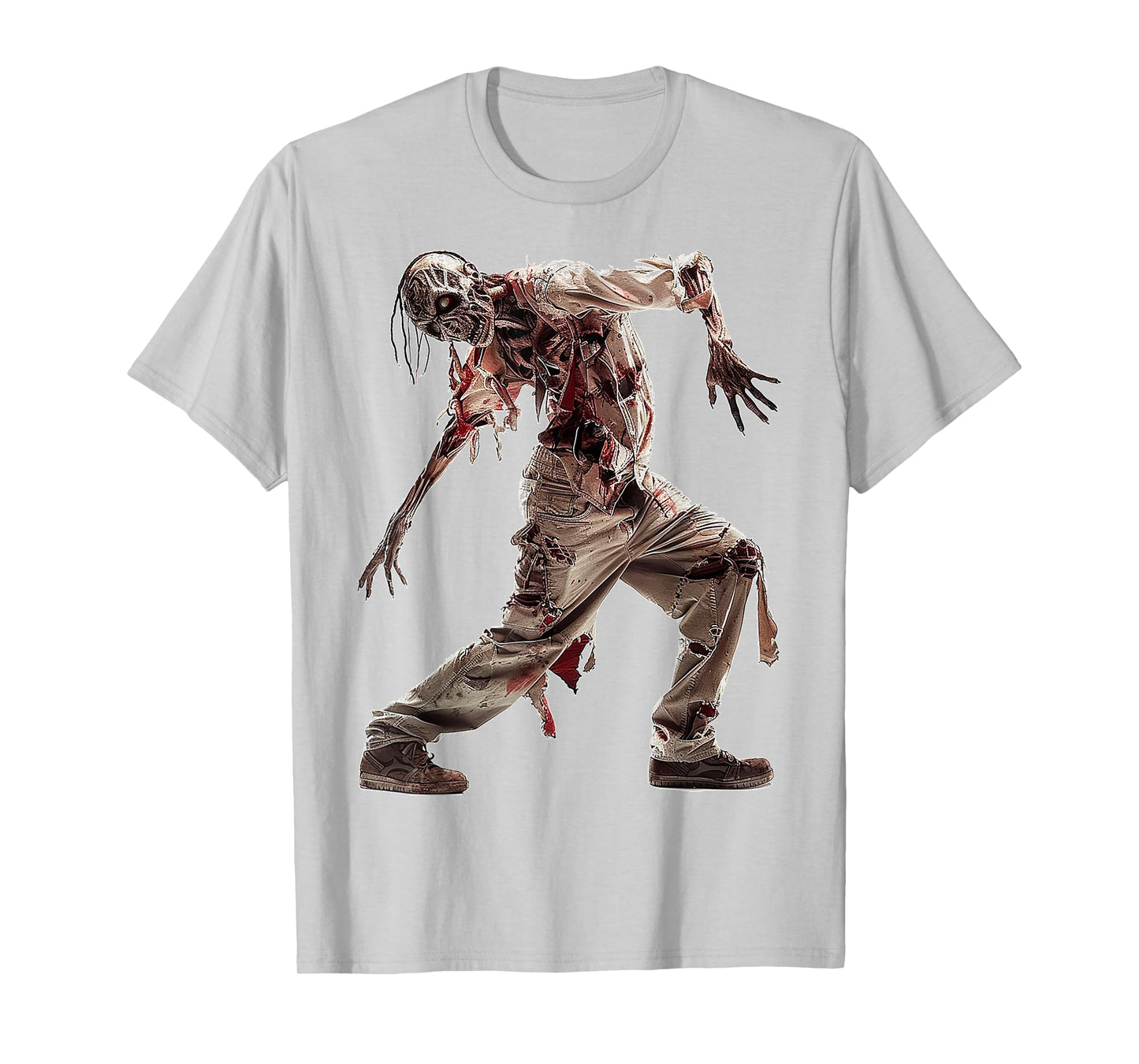 Zombie Costume Halloween Graphic Art Zombie T-Shirt