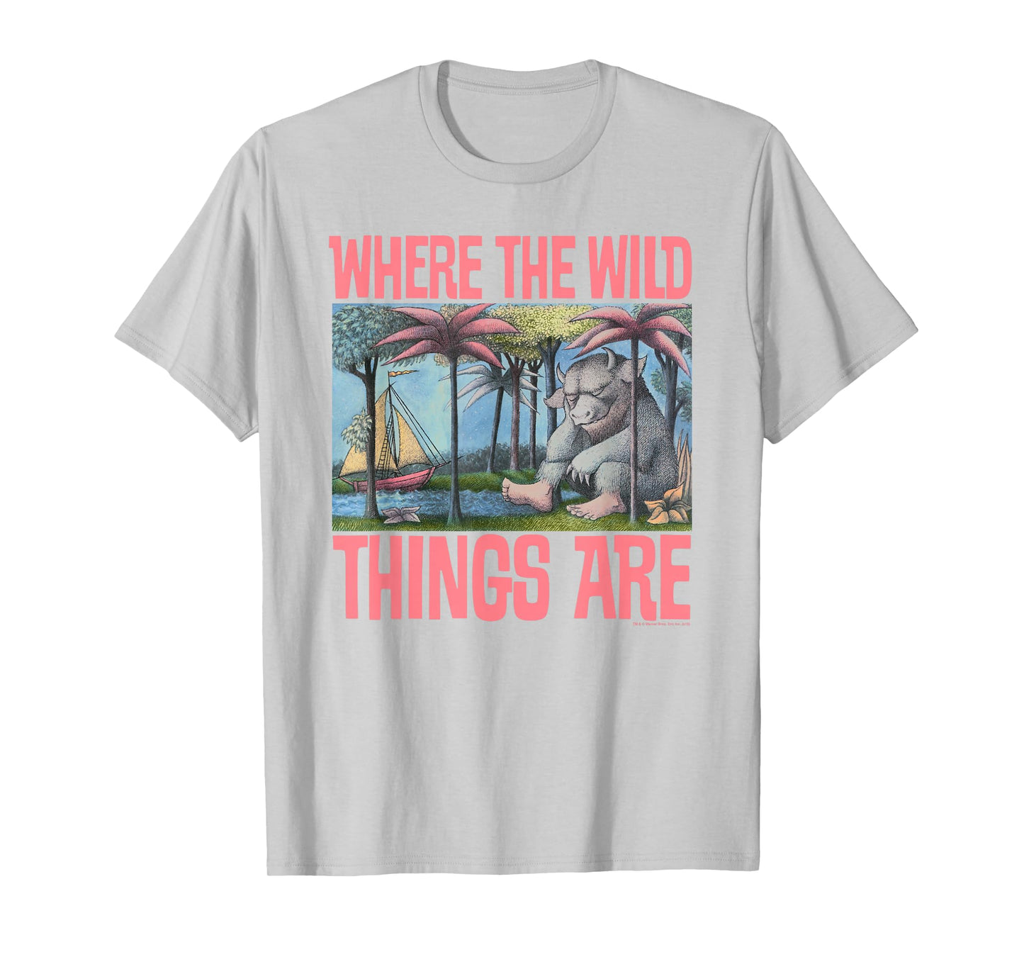Where The Wild Things are Cover T-Shirt Small