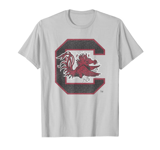 South Carolina Gamecocks Vintage Icon Heather Gray T-Shirt