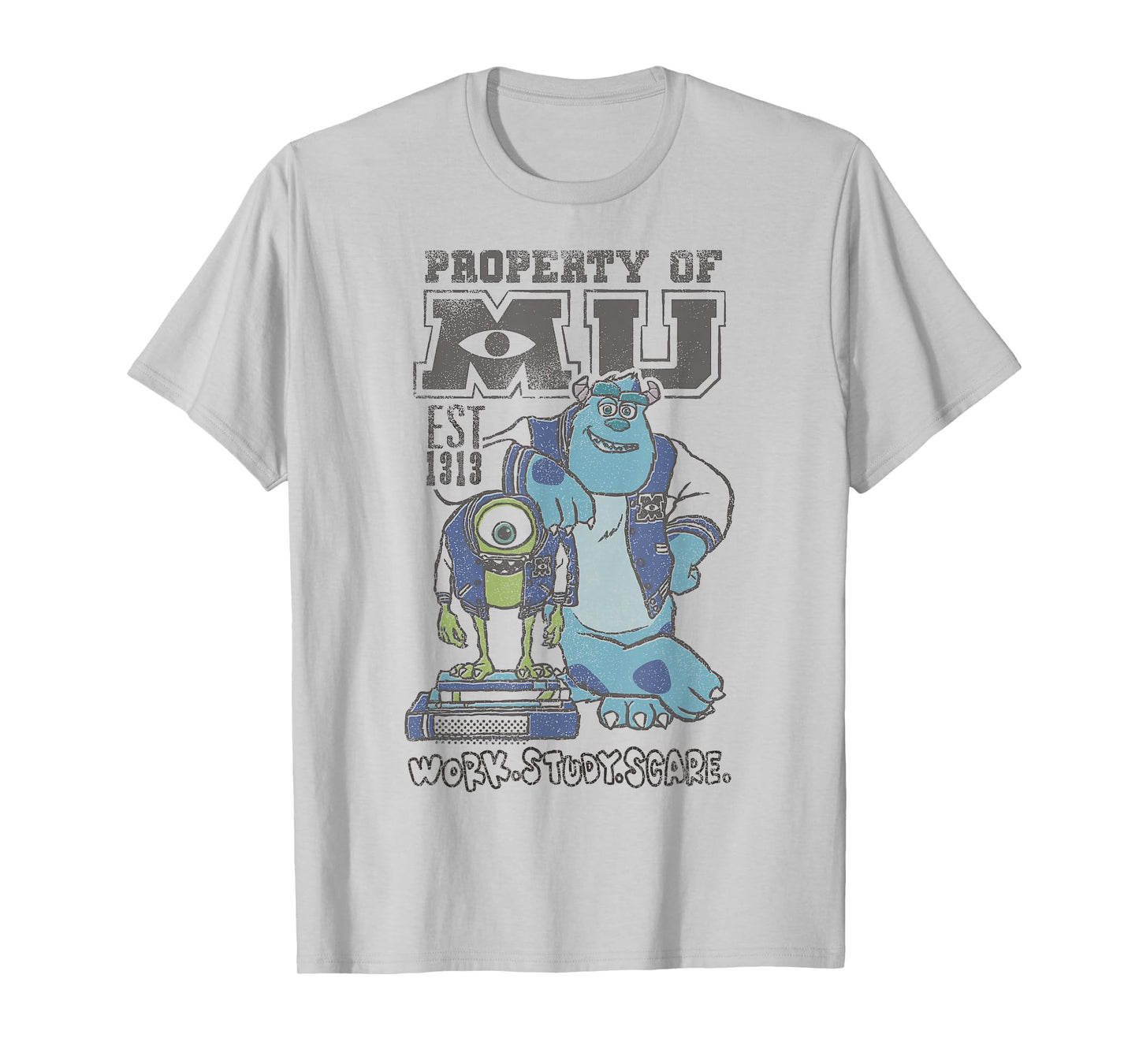 Disney Pixar Monsters University Work Study Scare T-Shirt