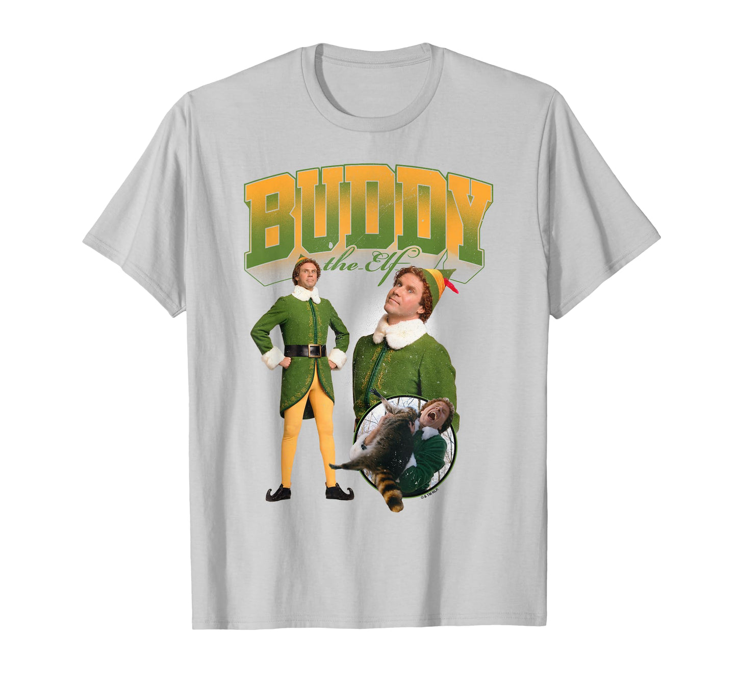 Elf Christmas Buddy The Elf Funny Portrait Collection T-Shirt