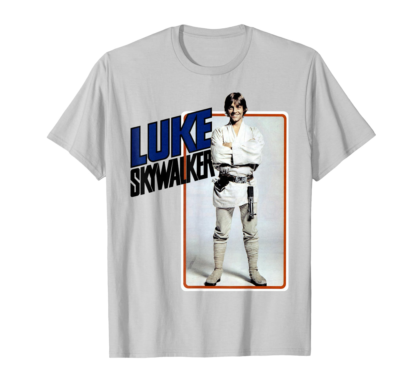 Star Wars Luke Skywalker Smiling Card Graphic T-Shirt T-Shirt