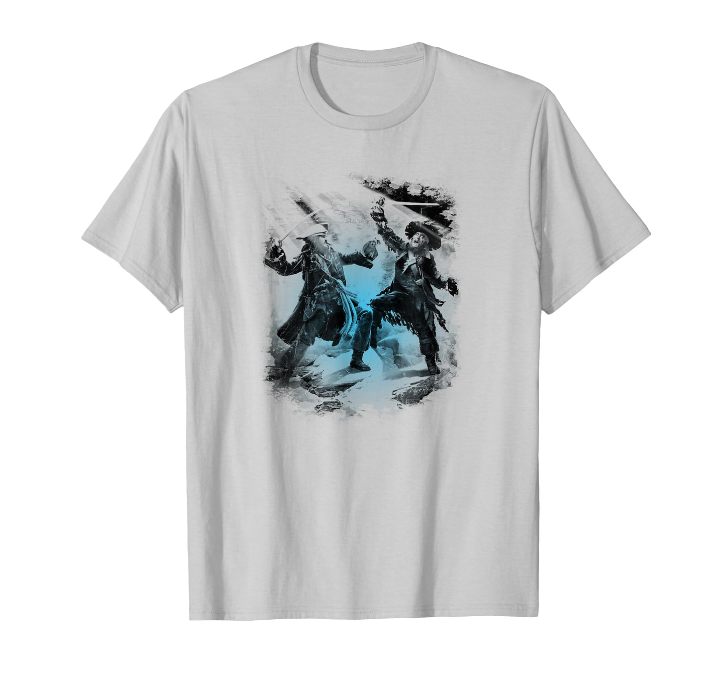 Disney Pirates of The Caribbean Jack Sparrow Hector Barbossa T-Shirt