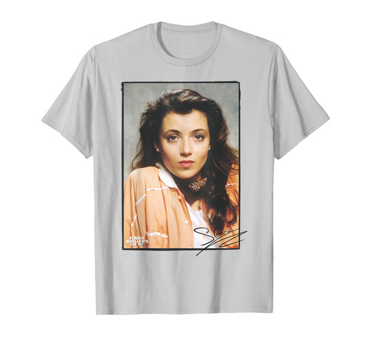 Ferris Bueller Sloane Peterson Signed Photo Graphic T-Shirt