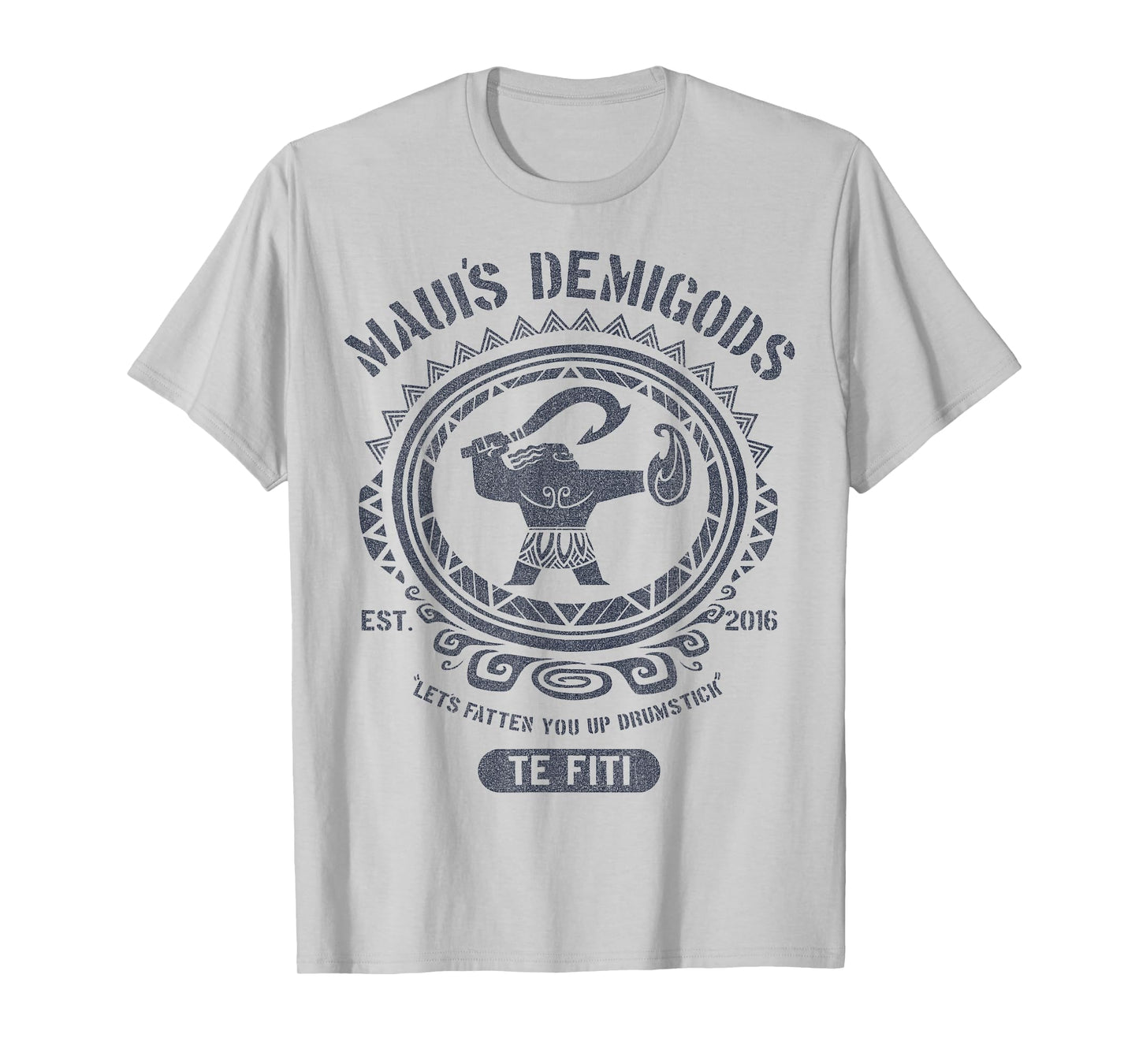 Disney Moana Maui's Demigods Artsy Circle Portrait T-Shirt