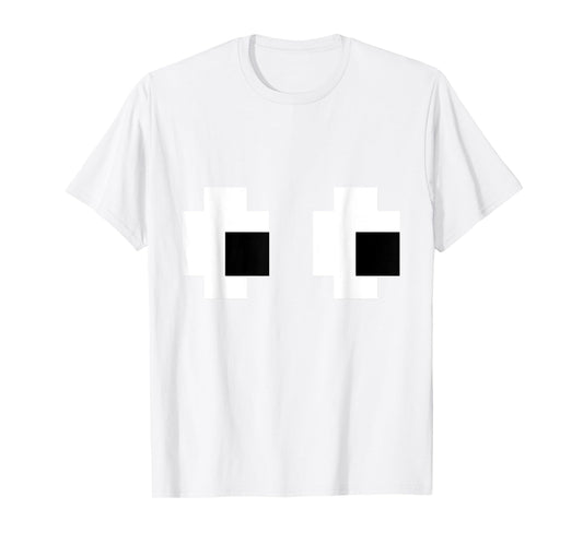 Retro Arcade Game Ghost Eyes T-Shirt
