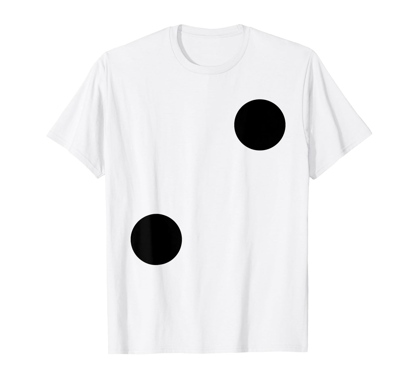 Human Dice Number 2 Group Matching Halloween Costume Family T-Shirt