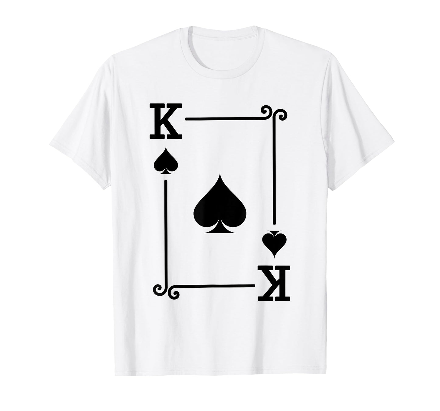 King Spades Card Costume - Playing Cards - King Spades T-Shirt