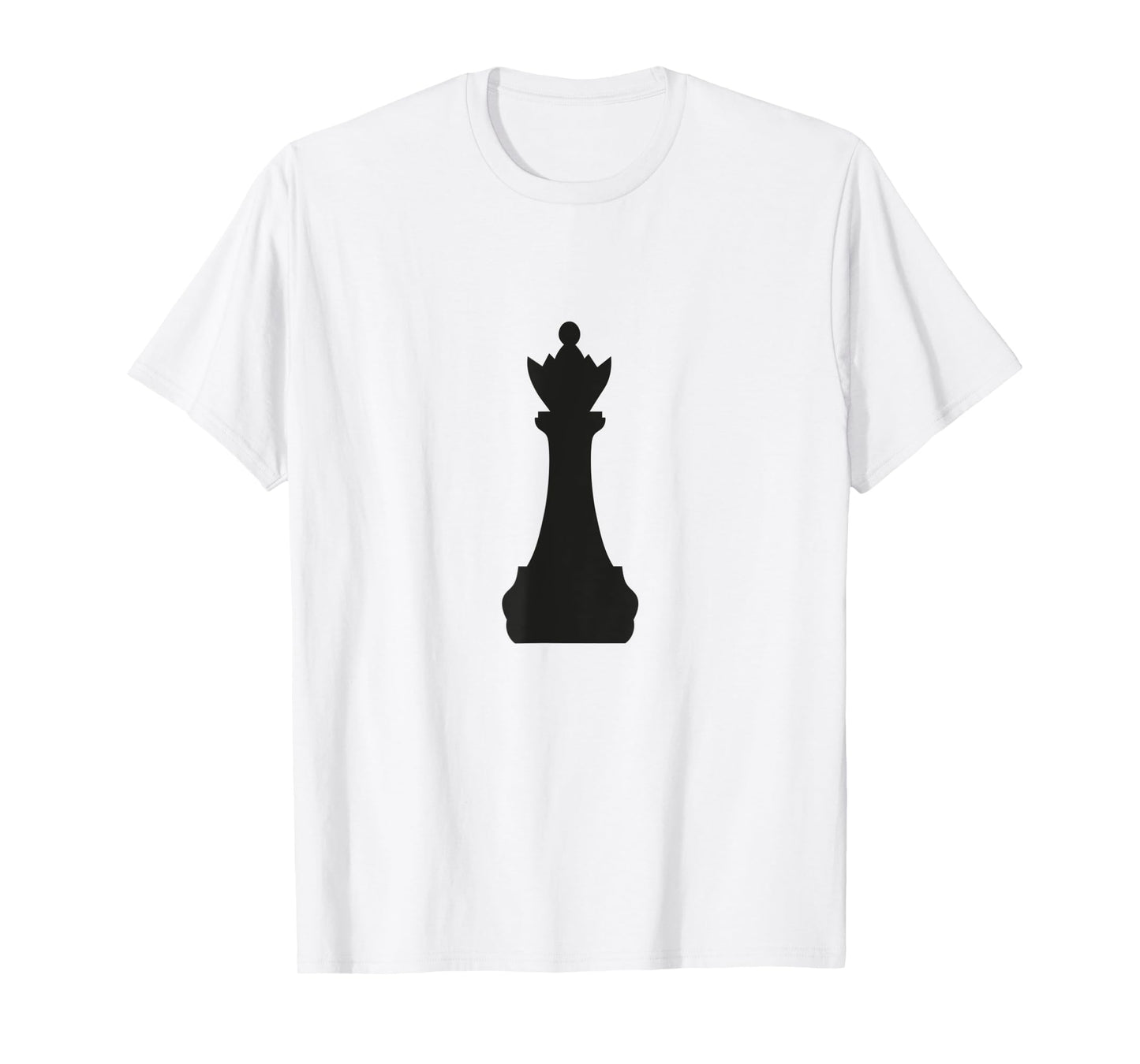 Black Queen Chess Piece Halloween Costume T-Shirt