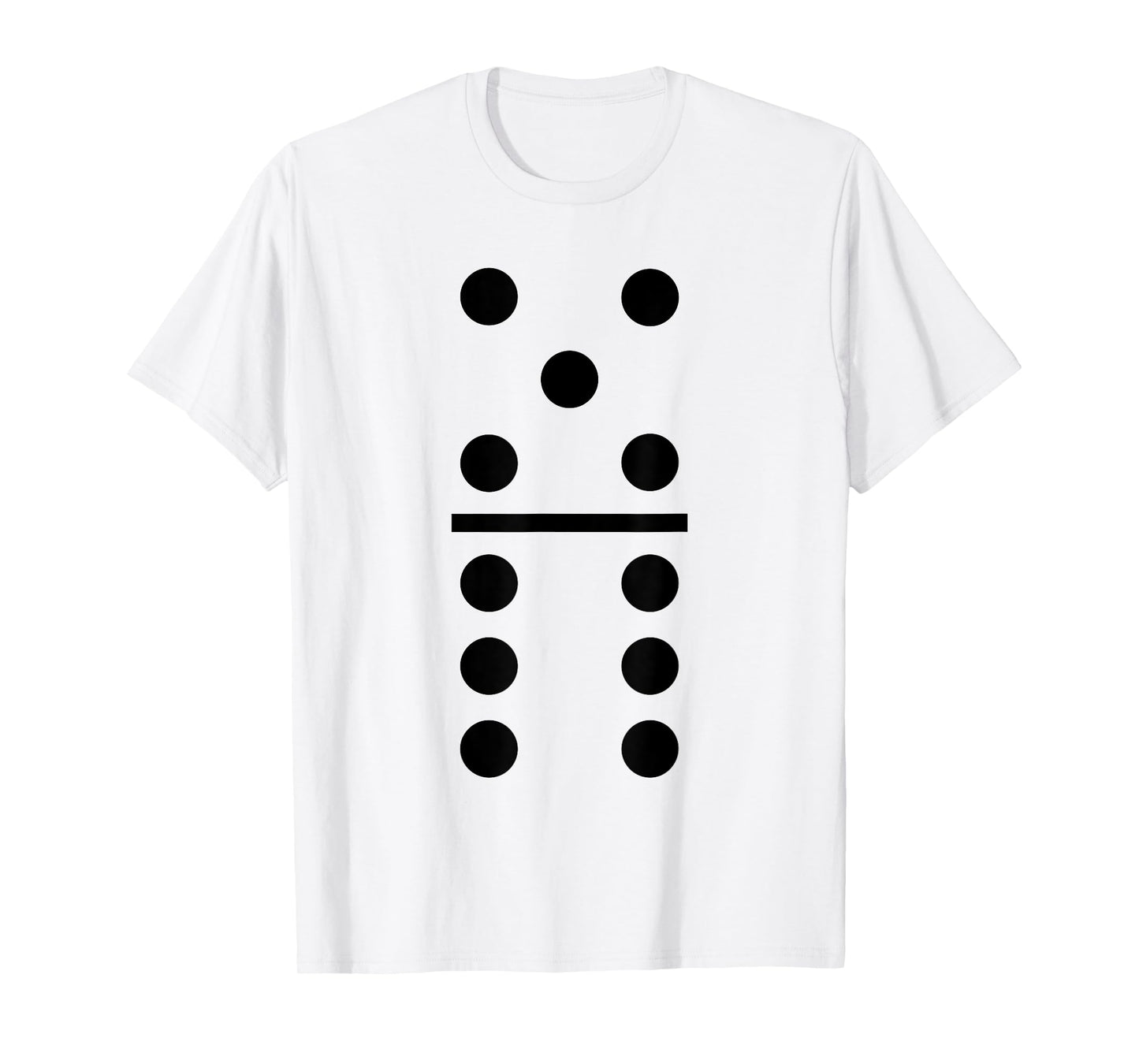 Dominoes Costume For Men Women Domino Halloween Costume T-Shirt