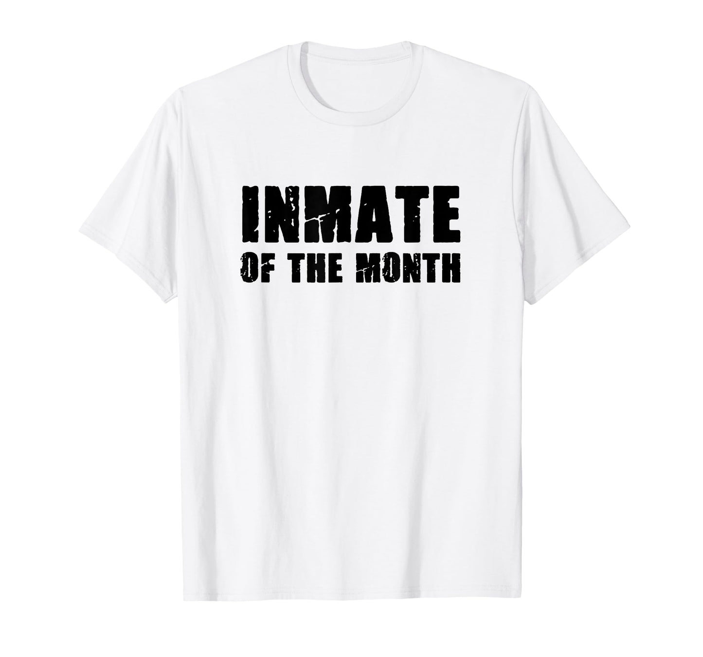Prisoner Costume Prison Inmate of the Month County Jail T-Shirt
