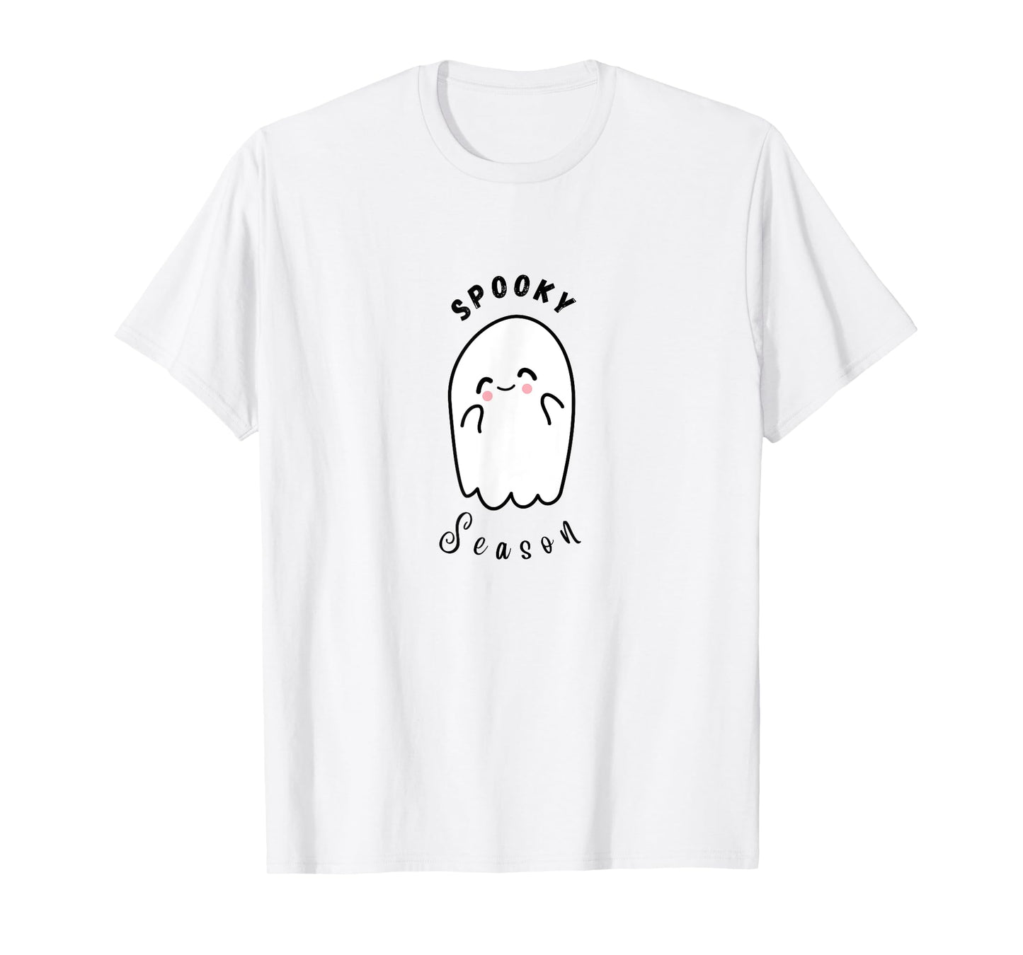 Cute Spooky Season Ghost Halloween T-Shirt
