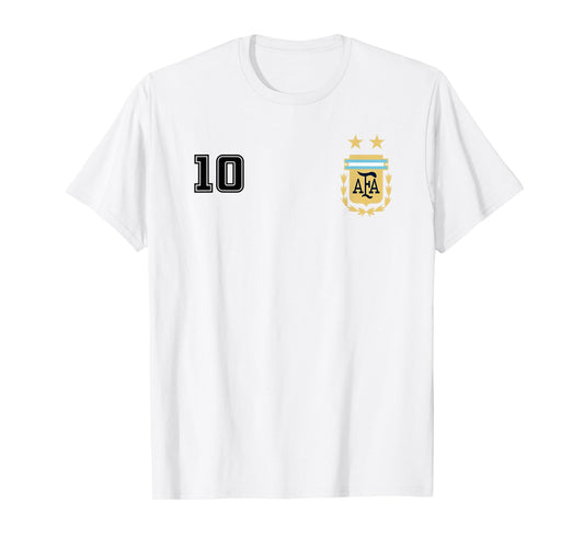 Argentina Flag Jersey Vintage Futbol Soccer Remera Argentina T-Shirt