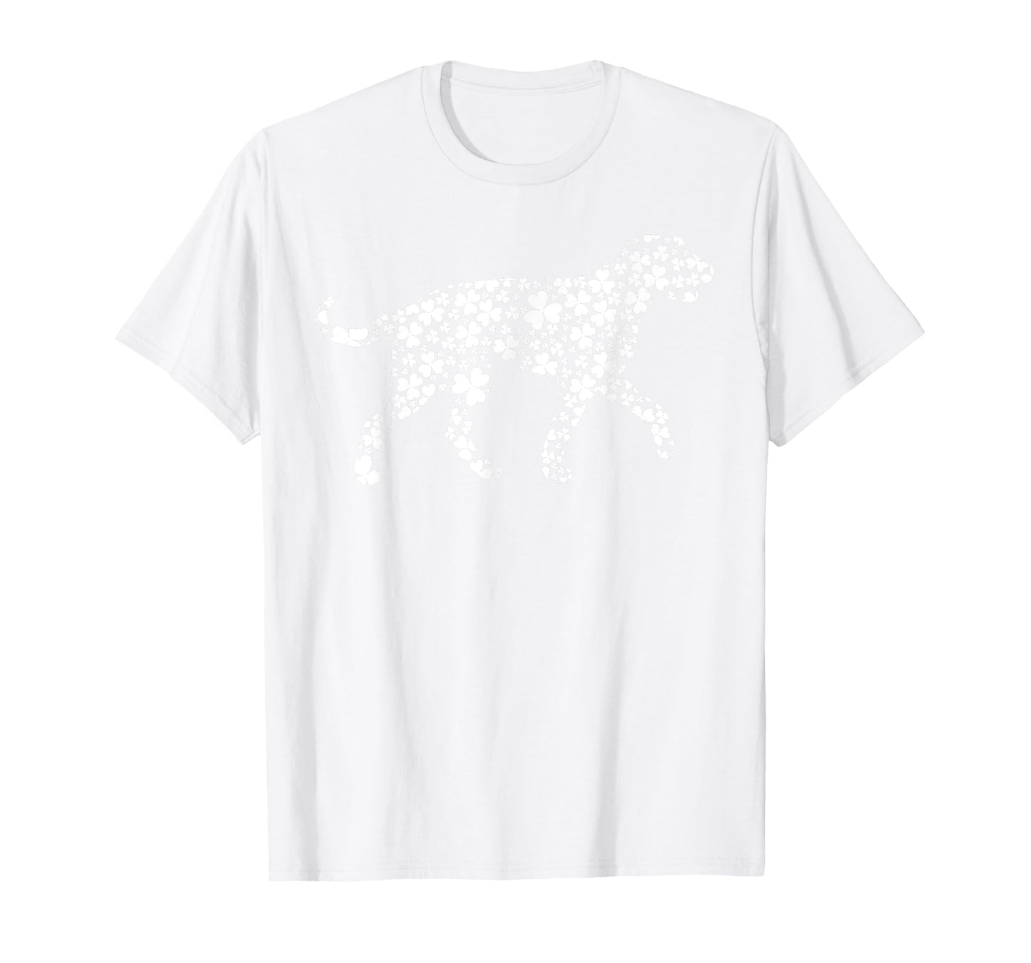 Irish Shamrock Leaf Irish Wolfhound Dog St. Patrick's Day T-Shirt