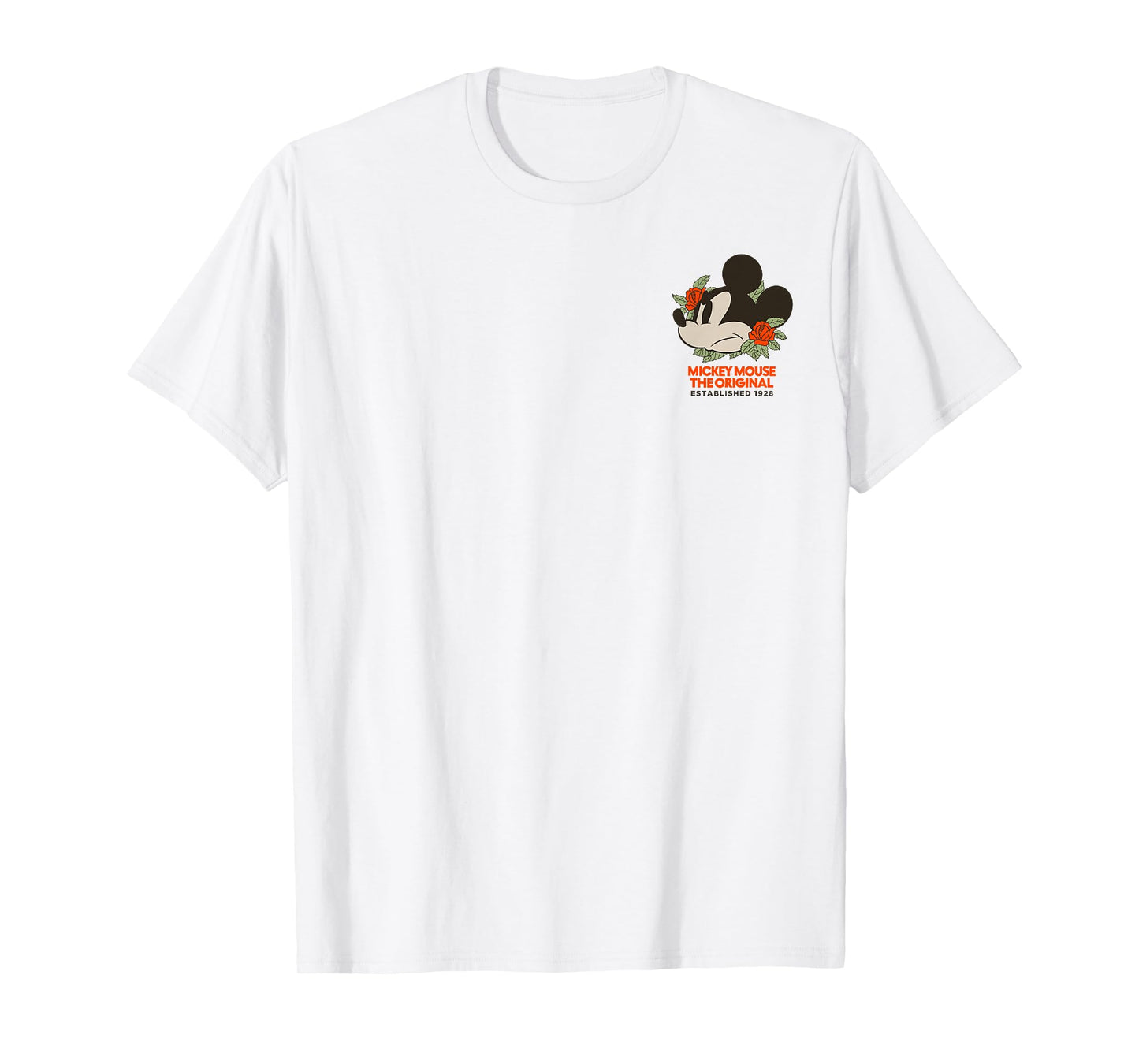 Disney Mickey And Friends The Original Est. 1928 Pocket Logo T-Shirt