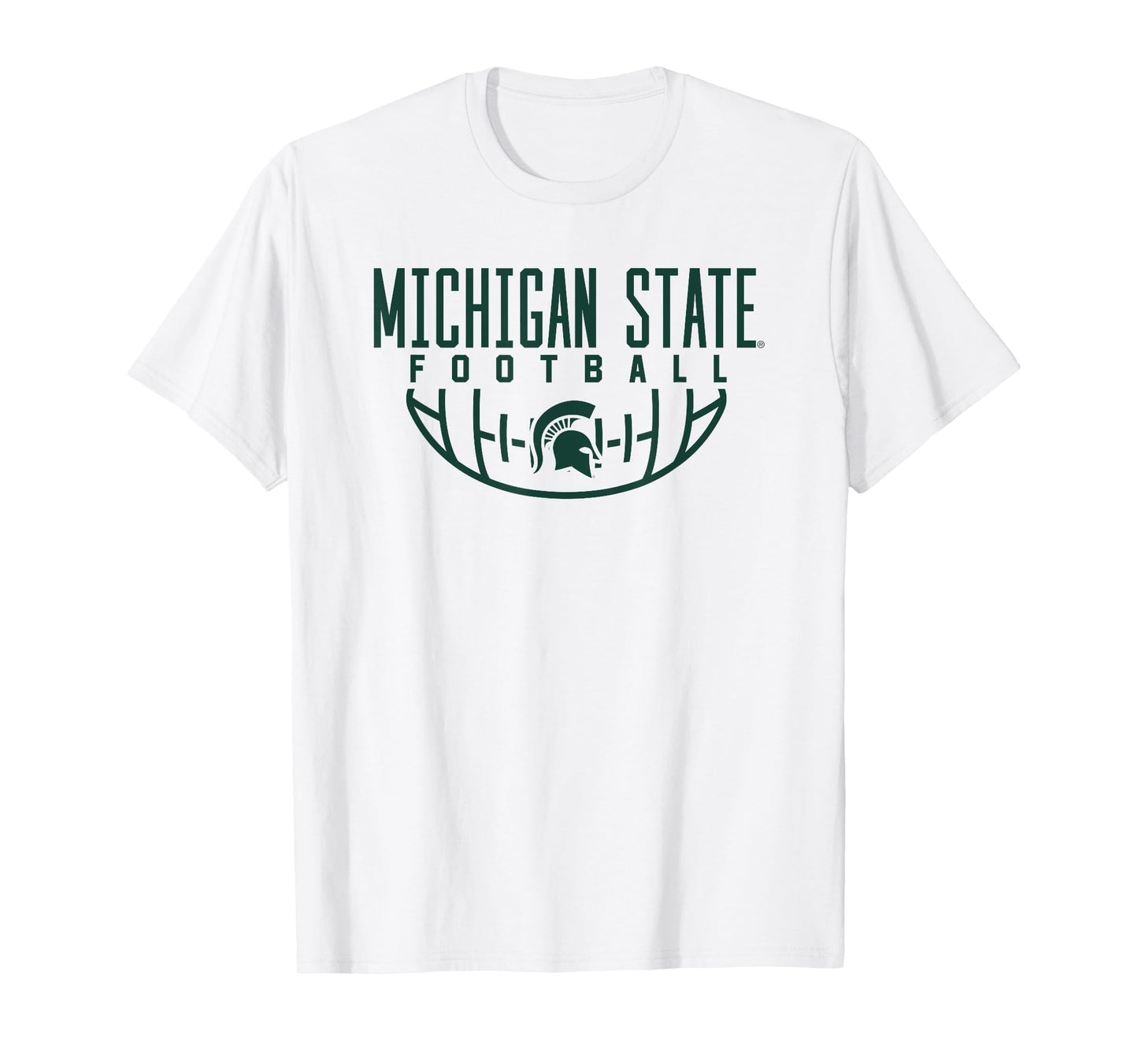 Michigan State MSU Spartans Football Arch T-Shirt