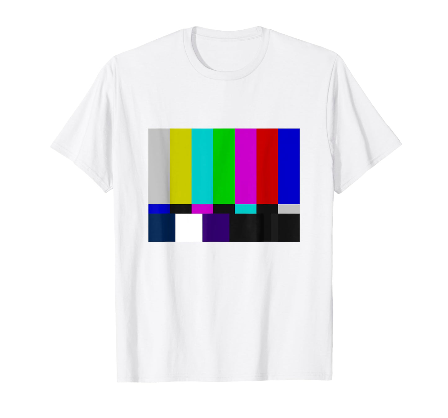 TV Test pattern T-Shirt like test card pal ntsc T-Shirt