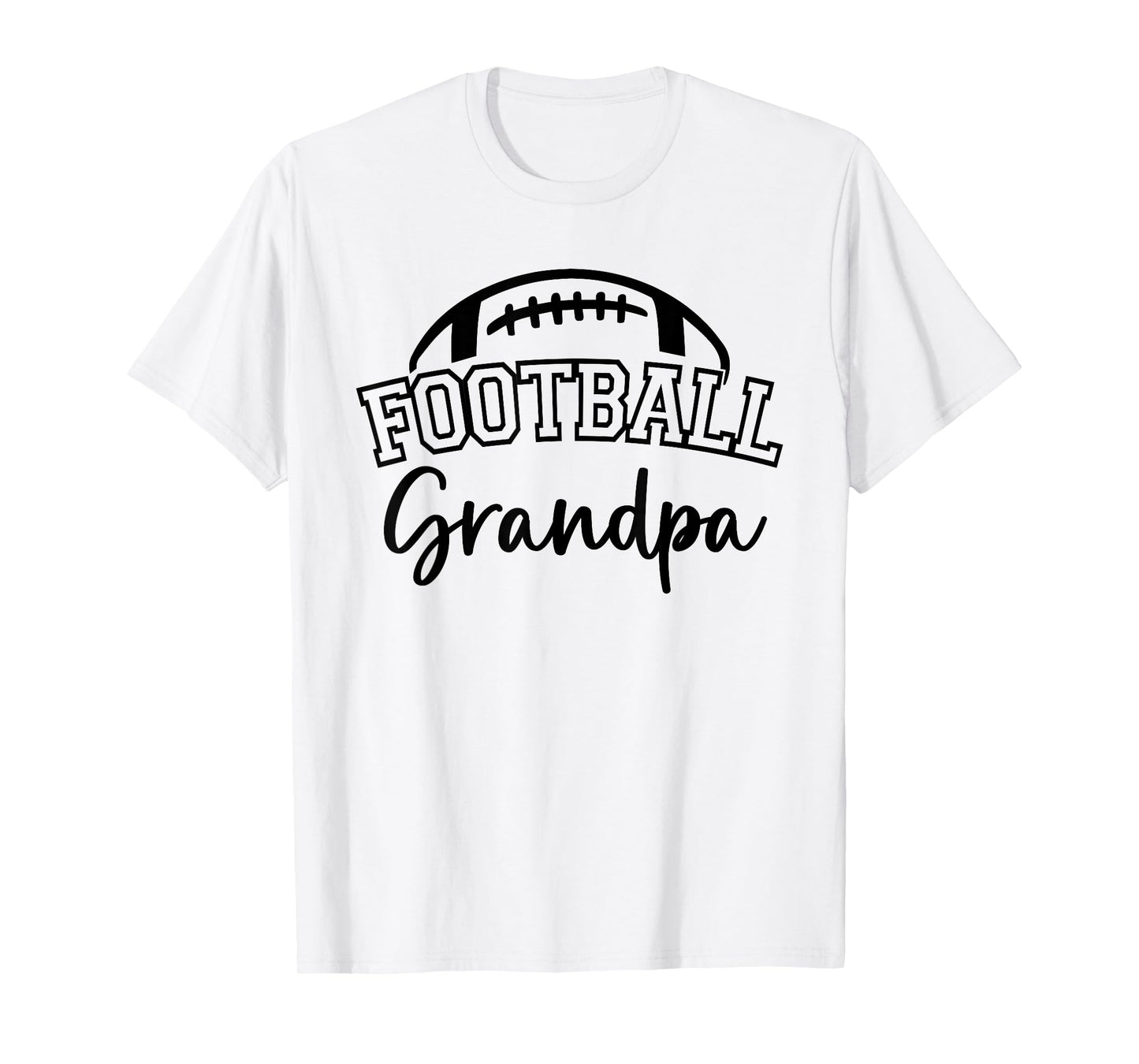 Football Grandpa Matching Family Football T-Shirt
