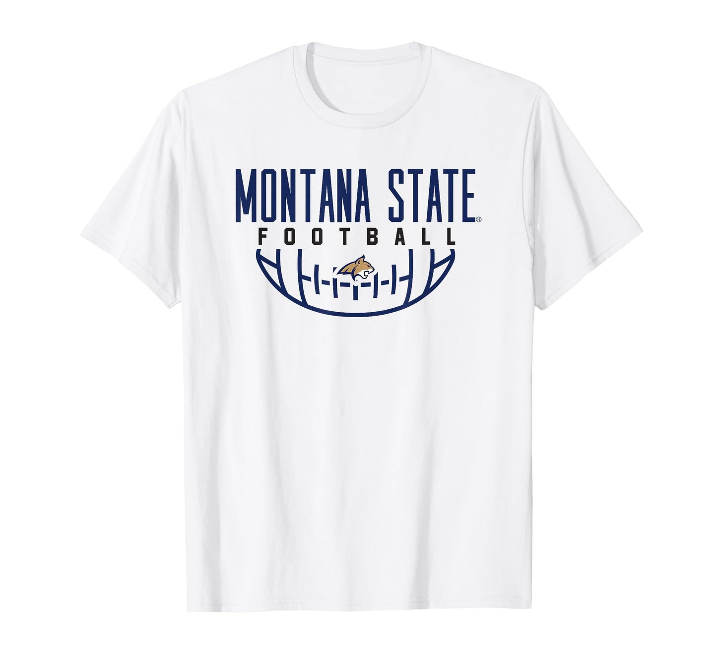 Montana State University Bobcats Football Arch T-Shirt