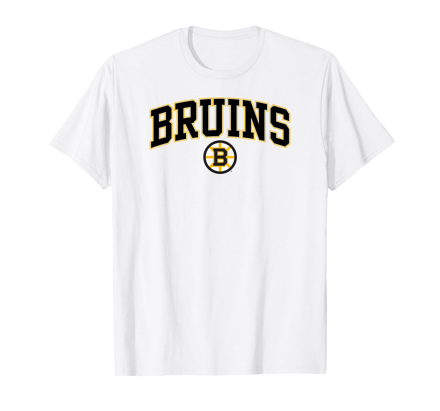 Boston Bruins Arch Over Gray NHL Officially Licensed T-Shirt