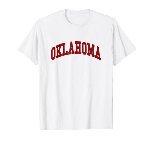 Oklahoma - Throwback Design - Classic T-Shirt