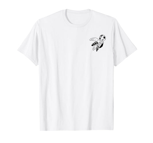Disney Pixar Finding Nemo Squirt Outline Pocket Wave T-Shirt